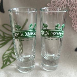 Carlos OBrians Bar and Grill Shot Glass set